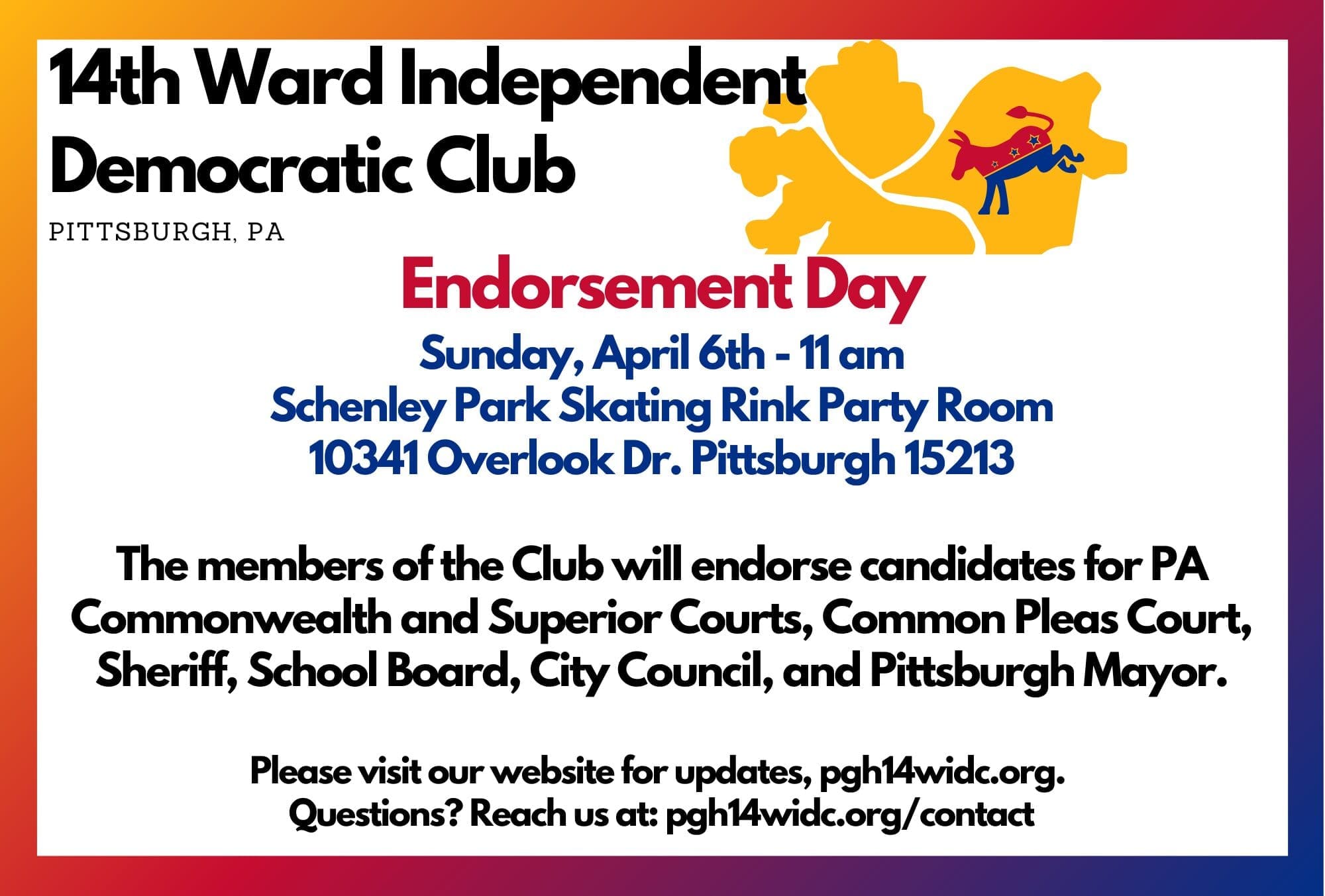 Endorsement Day Flyer